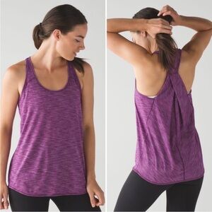 ◾️❤️Lululemon Essential Tank Heathered Vintage Plum